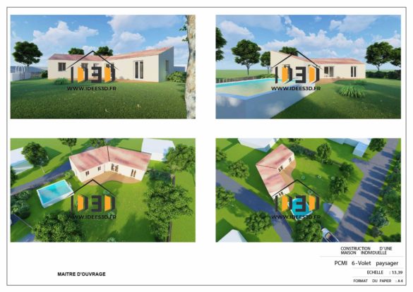 Maison en V