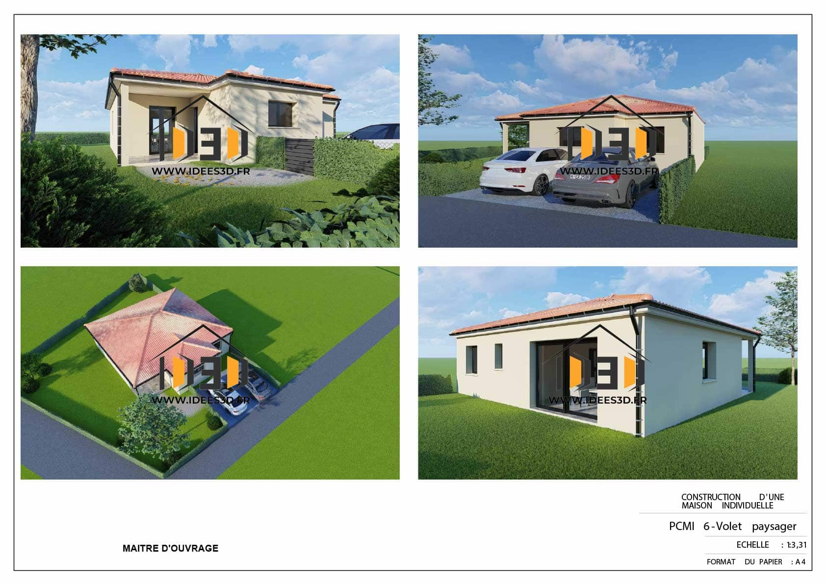 Plan Maison Plain Pied 90m2 2 Chambres | Ventana Blog