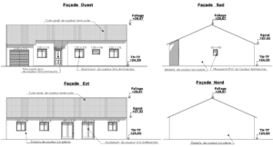 A quoi sert le plan de façade et de toiture?