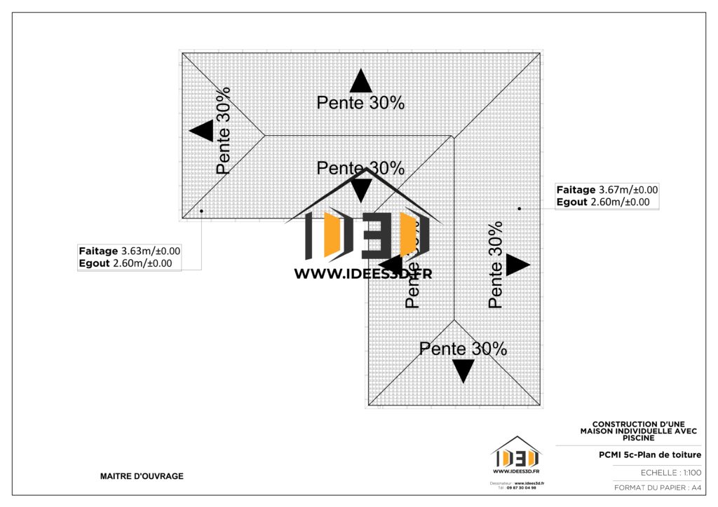 Plan de toiture
