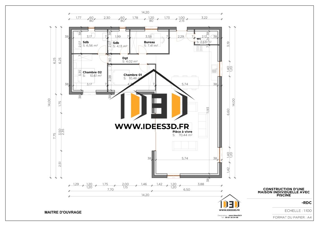 Plan d'aménagement intérieur